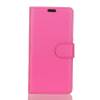 Litchi Grain Book Case for Xiaomi Redmi S2 / Y2 - Fuchsia (OEM)